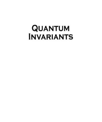 خرید و دانلود نسخه کامل کتاب Quantum invariants: A study of knots, 3-manifolds, and their sets