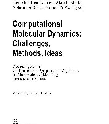 خرید و دانلود نسخه کامل کتاب Quantum Mechanics Computational molecular dynamics challenges methods ideas