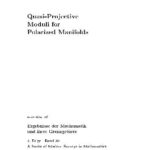 خرید و دانلود نسخه کامل کتاب Quasi-Projective Moduli for Polarized Manifolds
