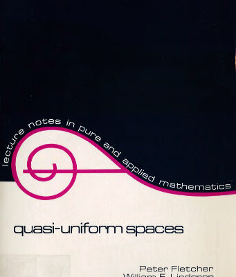 خرید و دانلود نسخه کامل کتاب Quasi-Uniform Spaces