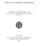 خرید و دانلود نسخه کامل کتاب Quaternions as the Result of Algebraic Operations