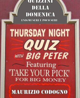 خرید و دانلود نسخه کامل کتاب Quizzini della domenica : Enigmi seri e poco seri