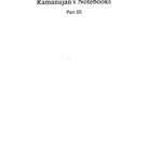 خرید و دانلود نسخه کامل کتاب Ramanujan’s Notebooks
