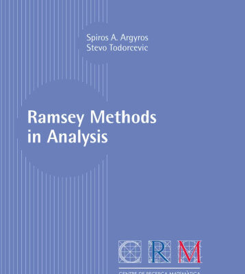 خرید و دانلود نسخه کامل کتاب Ramsey Methods in Analysis (Advanced Courses in Mathematics – CRM Barcelona)