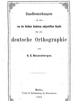 خرید و دانلود نسخه کامل کتاب Randbemerkungen zu den von der Berliner Konferenz aufgestellten Regeln für die deutsche Orthographie