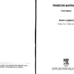 خرید و دانلود نسخه کامل کتاب Random matrices