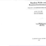 خرید و دانلود نسخه کامل کتاب Random Walks and Random Environments: Volume 2: Random Environments