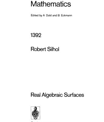 خرید و دانلود نسخه کامل کتاب Real Algebraic Surfaces