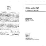 خرید و دانلود نسخه کامل کتاب Real Analysis: A Constructive Approach