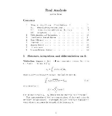 خرید و دانلود نسخه کامل کتاب Real Analysis. Course Notes