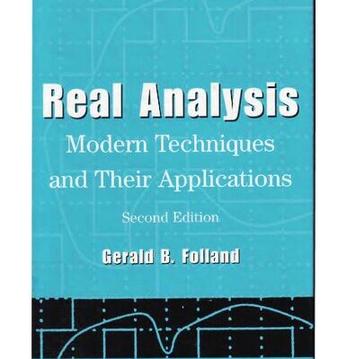 خرید و دانلود نسخه کامل کتاب Real Analysis: Modern Techniques and Their Applications