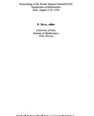 خرید و دانلود نسخه کامل کتاب Real and complex singularities, Oslo 1976