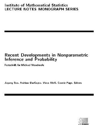 خرید و دانلود نسخه کامل کتاب Recent developments in nonparametric inference and probability: festschrift for Michael Woodroofe