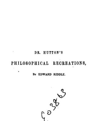 خرید و دانلود نسخه کامل کتاب Recreations in mathematics and natural philosophy