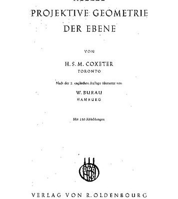 خرید و دانلود نسخه کامل کتاب Reelle projektive Geometrie der Ebene