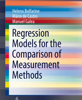 خرید و دانلود نسخه کامل کتاب Regression Models for the Comparison of Measurement Methods