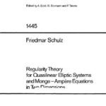 خرید و دانلود نسخه کامل کتاب Regularity Theory for Quasilinear Elliptic Systems and Monge-Ampere Equations in Two Dimensions