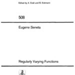 خرید و دانلود نسخه کامل کتاب Regularly Varying Functions
