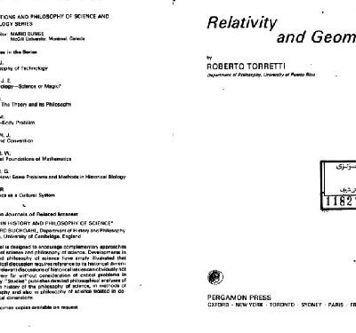 خرید و دانلود نسخه کامل کتاب Relativity and Geometry