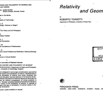 خرید و دانلود نسخه کامل کتاب Relativity and Geometry