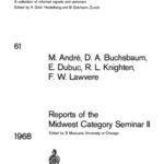 خرید و دانلود نسخه کامل کتاب Reports Of The Midwest Category Seminar Ii