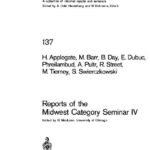 خرید و دانلود نسخه کامل کتاب Reports of the Midwest Category Seminar IV