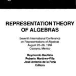 خرید و دانلود نسخه کامل کتاب Representation Theory of Algebras (ICRA VII, Cocoyoc, Mexico, August 22-26, 1994)