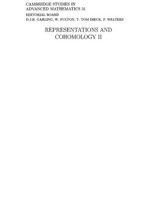 خرید و دانلود نسخه کامل کتاب Representations and Cohomology: Volume 2, Cohomology of Groups and Modules