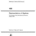 خرید و دانلود نسخه کامل کتاب Representations of Algebras: Proceedings of the International Conference Ottawa 1974