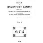 خرید و دانلود نسخه کامل کتاب Revue de linguistique romane