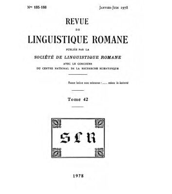 خرید و دانلود نسخه کامل کتاب Revue de linguistique romane