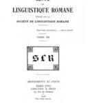 خرید و دانلود نسخه کامل کتاب Revue de linguistique romane