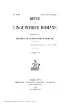 خرید و دانلود نسخه کامل کتاب Revue de linguistique romane
