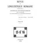 خرید و دانلود نسخه کامل کتاب Revue de linguistique romane