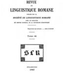 خرید و دانلود نسخه کامل کتاب Revue de linguistique romane