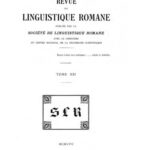 خرید و دانلود نسخه کامل کتاب Revue de linguistique romane