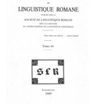 خرید و دانلود نسخه کامل کتاب Revue de linguistique romane