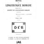 خرید و دانلود نسخه کامل کتاب Revue de linguistique romane