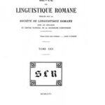 خرید و دانلود نسخه کامل کتاب Revue de linguistique romane