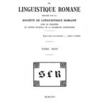 خرید و دانلود نسخه کامل کتاب Revue de linguistique romane