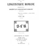 خرید و دانلود نسخه کامل کتاب Revue de linguistique romane