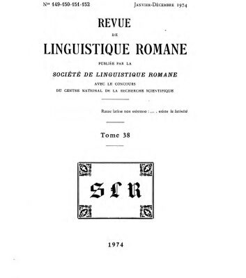 خرید و دانلود نسخه کامل کتاب Revue de linguistique romane