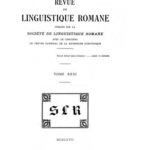 خرید و دانلود نسخه کامل کتاب Revue de linguistique romane