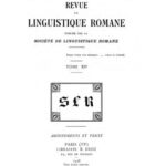 خرید و دانلود نسخه کامل کتاب Revue de linguistique romane