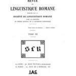 خرید و دانلود نسخه کامل کتاب Revue de linguistique romane