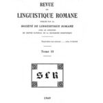خرید و دانلود نسخه کامل کتاب Revue de linguistique romane