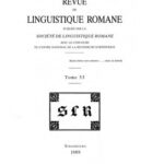 خرید و دانلود نسخه کامل کتاب Revue de linguistique romane