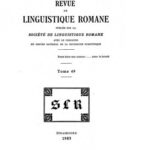 خرید و دانلود نسخه کامل کتاب Revue de linguistique romane