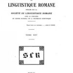 خرید و دانلود نسخه کامل کتاب Revue de linguistique romane