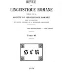 خرید و دانلود نسخه کامل کتاب Revue de linguistique romane